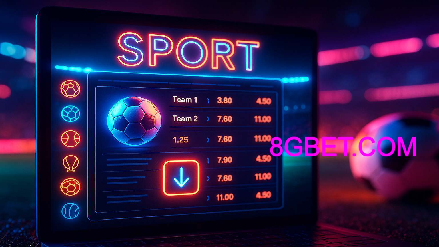 Variedade de Esportes